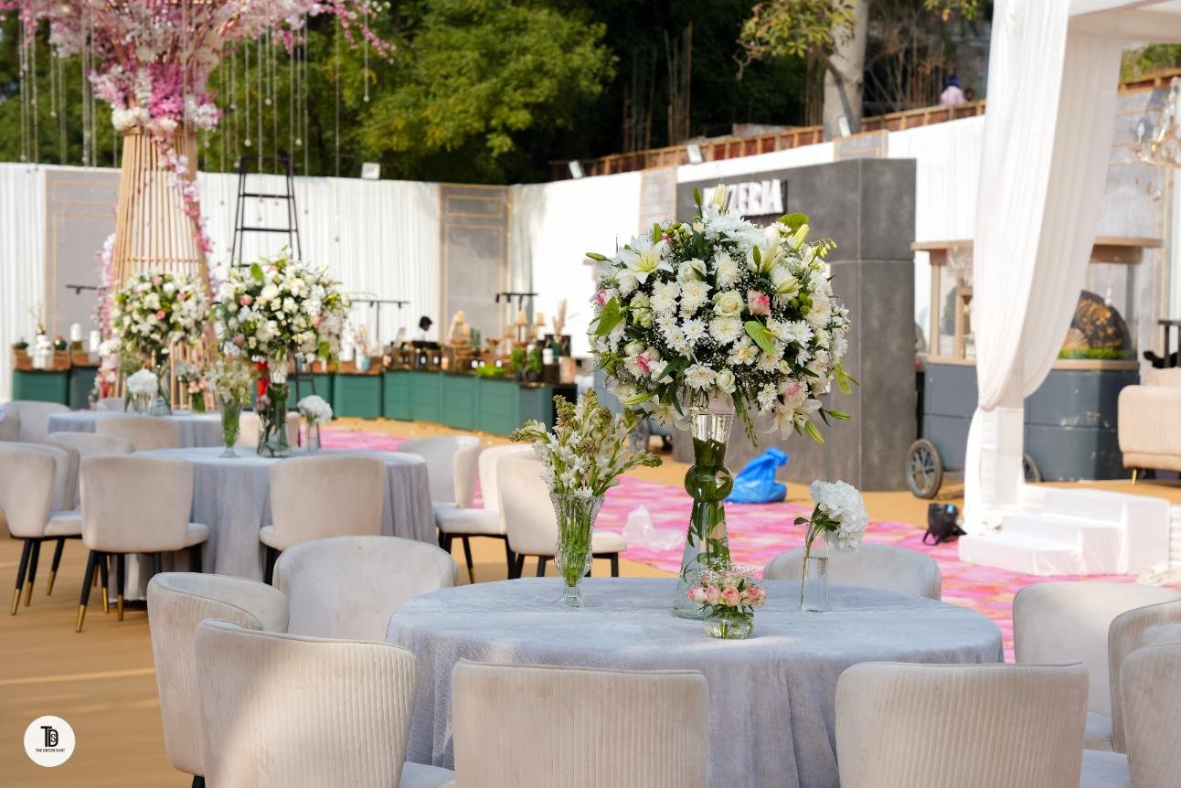Beach Wedding Setup